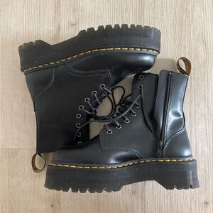 Dr. Martens Black Platform Boots